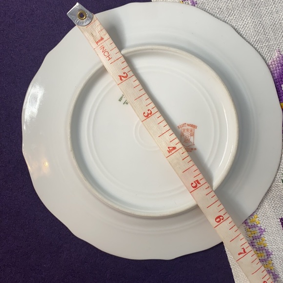 . Vintage Elite Works Floral Plates - Set of 4 - Made in Limoges France - Picture 8 of 8